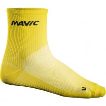 Mavic Cosmic Mid Sock yellow mavic