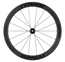 Roval Rapide CLX II satin carbon/gloss black 700c Front