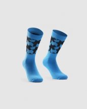 ASSOS Monogram Socks EVO blau
