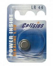 CELLSIUS Batterie Knopfzelle LR44 1,5V AG13,V13GA,A76