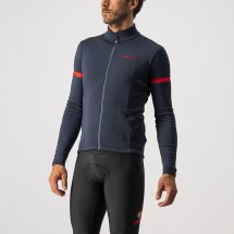 CASTELLI Fondo 2 Jersey FZ savile blue/red reflex