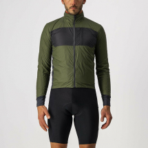 CASTELLI Unlimited Puffy Jacket grn/grau