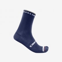 Castelli Rosso Corsa Pro 15 Socken blau
