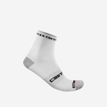 Castelli Rosso Corsa Pro 9 Sock wei