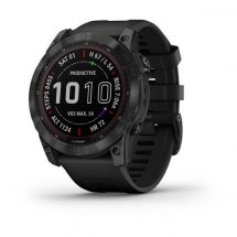GARMIN FENIX 7X SAPPHIRE SOLAR Schwarz Titan