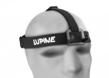 Lupine Stirnband Neo/Piko schwarz (Fast Click Halterung,...