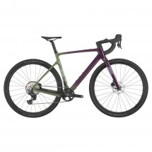 SCOTT Addict Gravel 40 olivine green/blackberry purple