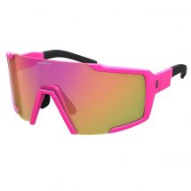 SCOTT Shield Sonnenbrille acid pink/pink chrome