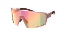 SCOTT Shield Sonnenbrille kristal pink / pink chrom
