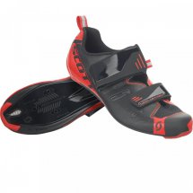 SCOTT Shoe Road Tri Pro black/neon red gloss black