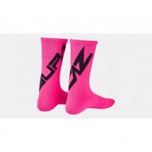 SUPACAZ SupaSox Twisted Sock black/neon pink