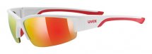 UVEX sportstyle 215 weiss/matt/rot