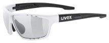 UVEX sportstyle 706 v, white black mat/ vario smoke