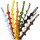 Xtenex Schuhband Sport braun 75cm