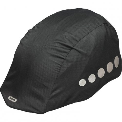 ABUS Rain Cap Universal Fahrradhelm Regenschutz schwarz