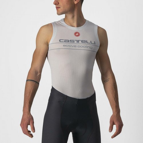 CASTELLI Active Cooling SL silber/grau XS