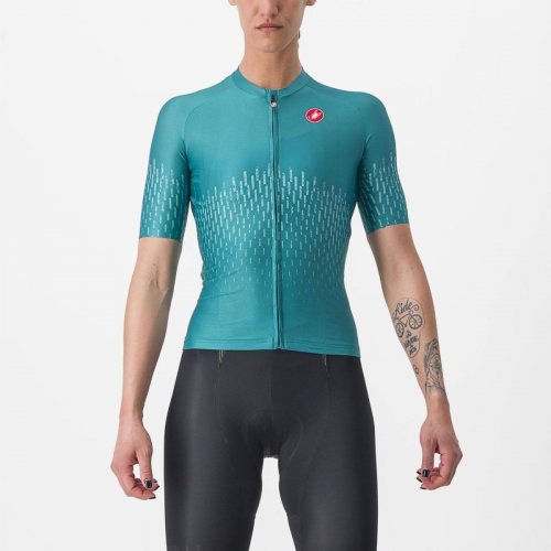 CASTELLI Aero Pro W Jersey quetzal green