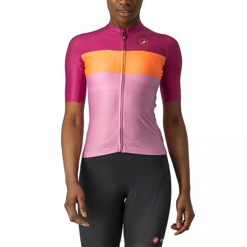 CASTELLI Aero Pro Women Jersey pink/rosa XL