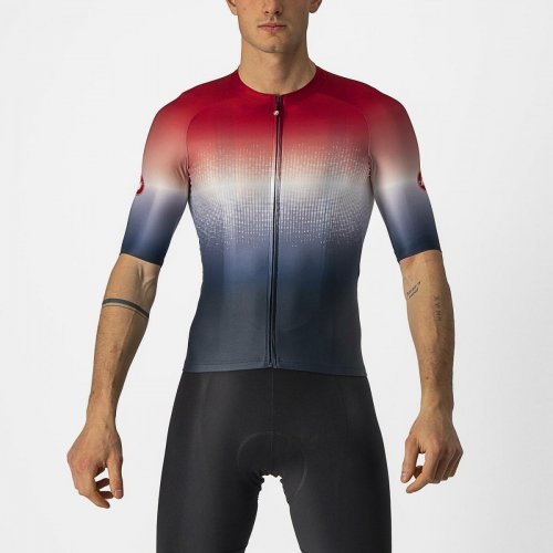 CASTELLI Aero Race 6.0 Jersey blau/rot