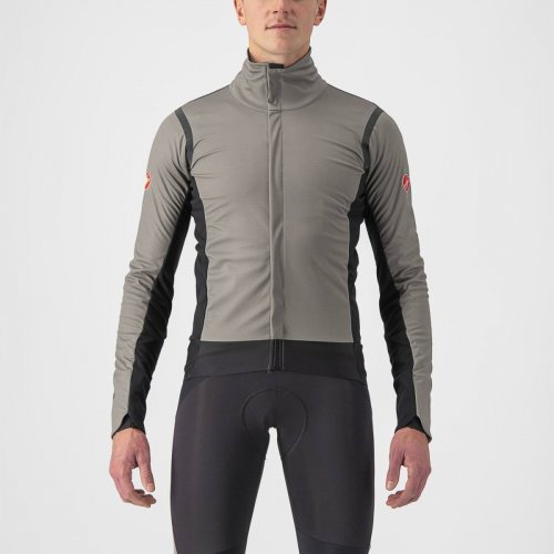 CASTELLI Alpha RoS 2 Jacket grau/schwarz Reflex  XL