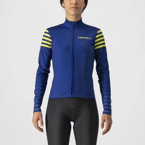 CASTELLI Autunno LS Jersey Women blau S