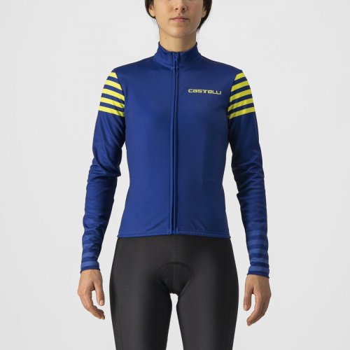 CASTELLI Autunno LS Jersey Women blau L