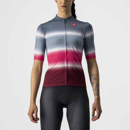 CASTELLI Dolce Jersey Women grau/rosa XS