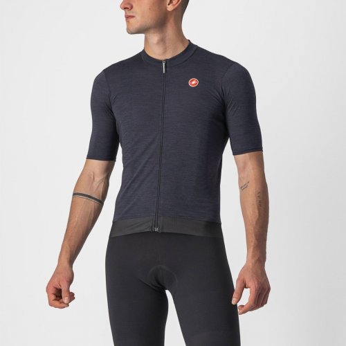 CASTELLI Essenza Jersey schwarz L