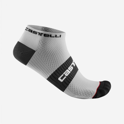 CASTELLI Lowboy 2 Sock white black S/M