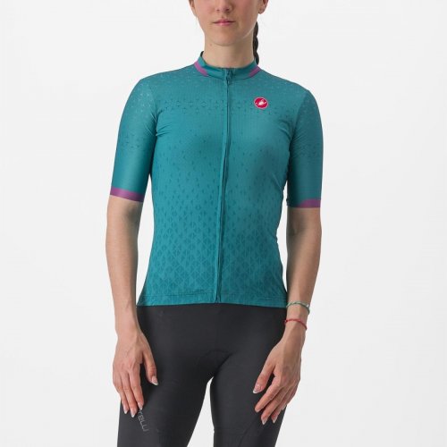 CASTELLI Pezzi Jersey quetzal green