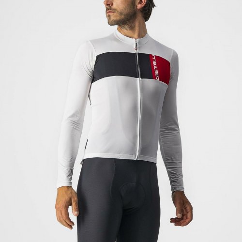 CASTELLI Prologo 7 Long Sleeve  Jersey Men wei S