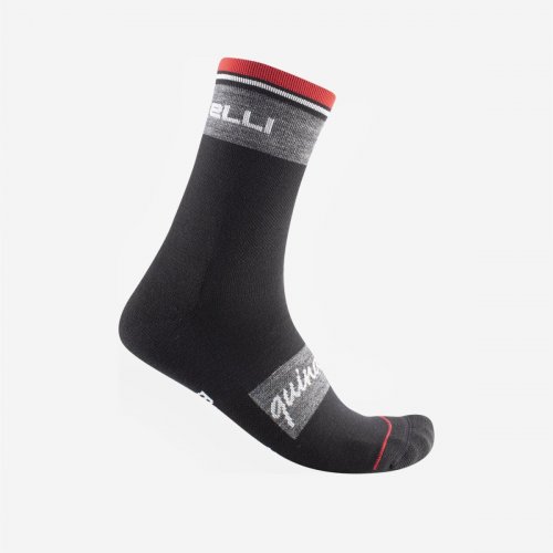 CASTELLI Quindici Soft Merino Sock schwarz S/M