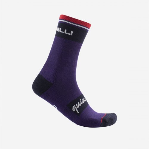 CASTELLI Quindici Soft Merino Sock violett S/M