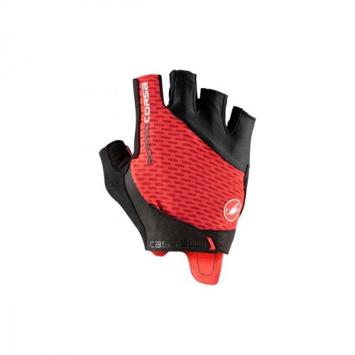 Castelli Rosso Corsa Pro V Handschuhe rot M
