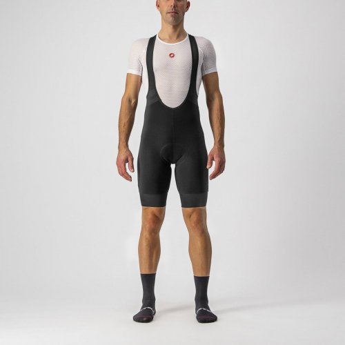 CASTELLI Tutto Nano Bibshort schwarz XL