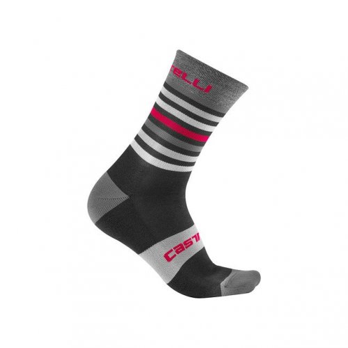 Castelli Gregge 15 Sock schwarz/rot L/XL