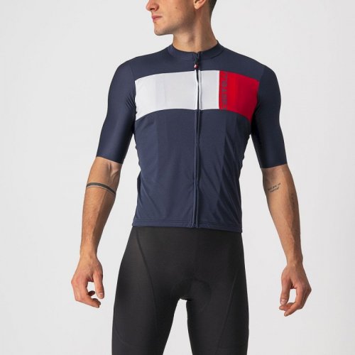 Castelli Prologo 7 Jersey Men dunkel blau