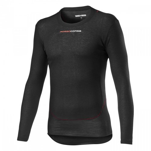 Castelli Prosecco Tech LS Mens Schwarz XS