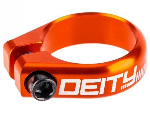 DEITY Circuit Sattelklemme orange 38,6mm