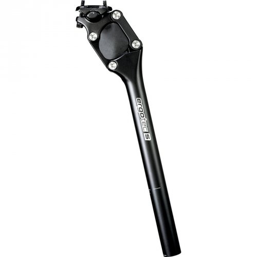 ERGOTEC Parallelogramm-Federsattelsttze PM-705N  31,6mm, 350mm schwarz 