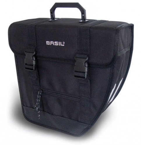 Basil Einzelpacktasche Tour-Single RECHTS schwarz, 34x15x33cm, 17 ltr