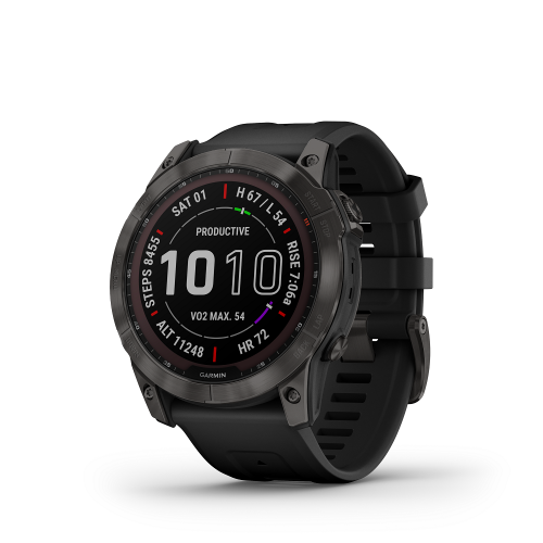 GARMIN FENIX 7X SOLAR Schwarz/Schiefergrau