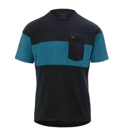 GIRO M Ride Jersey black/harbor blue S