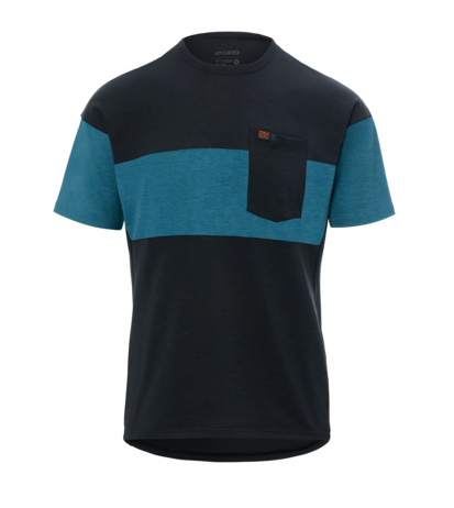 GIRO M Ride Jersey black/harbor blue XL