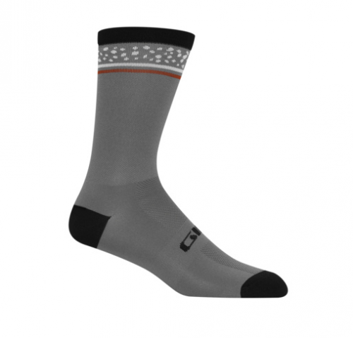 GIRO Socken Comp Racer High Rise grau