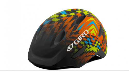 Giro SCAMP matt schwarz/karierter Farbverlauf XS