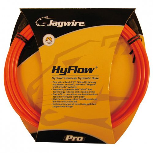 Jagwire HBK 405 Hy-FloJagwire Hydr. Bremsschl.-Kit orange