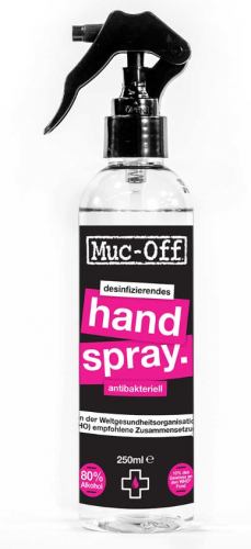 Muc-Off Antibacterial Hand Sanitising Spray 250ml