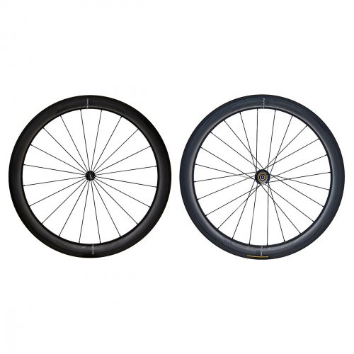 Panchowheels Laufradsatz Rush 50, Carbon, Tubular