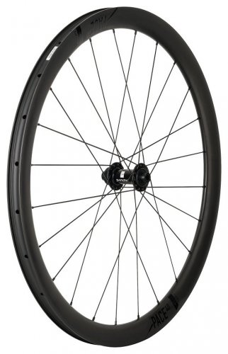 Panchowheels Vorderrad Pace 40 Disc Clincher / Pancho Nabe Centerlock, 100/12mm